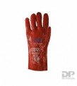 GUANTE PVC ROJO DPS 40 cm